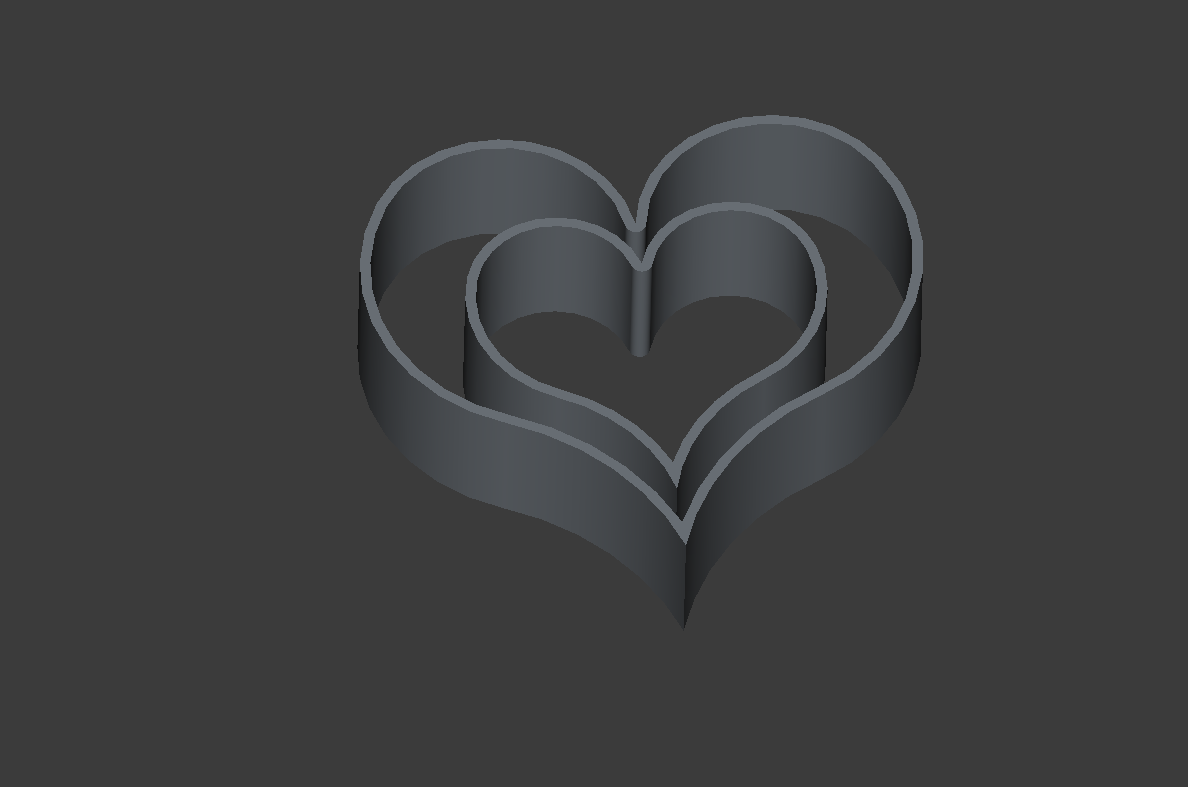 ❤️ Printable Heart Cookie Cutter – STL Digital Download for 3D Printers