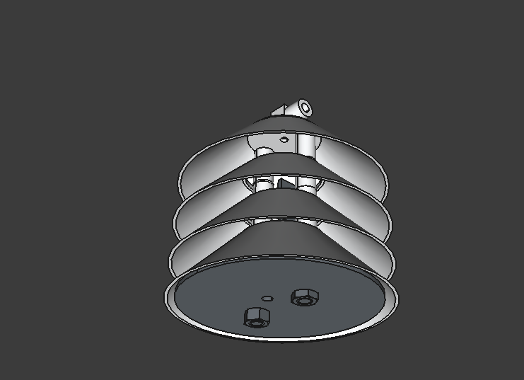 Solar Radiation Shield for Air Temperature Sensor